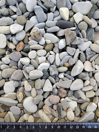Галька черноморская фр. 10-20 мм.  купить в Воронеже фото Камень Клуб