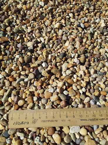 Kamenclub.ru: Галька окат (серо-желтая) фр.5-10 мм. купить  в Воронеже галька речная рыжий, желтый, рыжий, серо-желтый речная окатанная галька декоративная 5000 руб/т   фото КАМЕНЬ КЛУБ