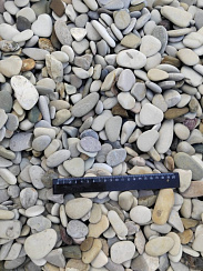 Галька черноморская фр. 20-40 мм.  купить в Воронеже фото Камень Клуб