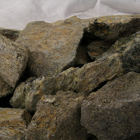 фото Змеевик салатовый  (фр. 70-100 мм)  купить в Воронеже в интернет-портале КАМЕНЬ КЛУБ