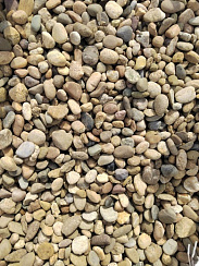 Kamenclub.ru: Галька речная окат рыжая фр. 20-40 мм. купить  в Воронеже галька речная окатанная рыжая желтая серая округлая речная галька 5000 руб/т   фото КАМЕНЬ КЛУБ