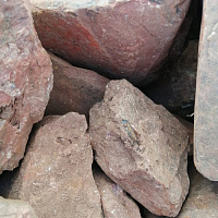 Яшма красная  (фр. 70-100 мм) фото Камень Клуб  купить в Воронеже