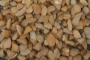 Kamenclub.ru: Щебень крошка желтый (песчаник) фр. 20-40 мм.  купить в Воронеже песчаник бежевый рыжий каменная крошка песчаника 9500 руб/т   фото КАМЕНЬ КЛУБ