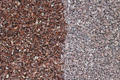 Kamenclub.ru: Мраморная крошка (щебень крошка розовый) фр. 5-10 мм.  купить в Воронеже мрамор розовый, красный щебень колотый ландшафтный декоративный  11000 руб/т   фото КАМЕНЬ КЛУБ