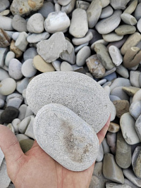 Галька черноморская фр. 50-100 мм.  купить в Воронеже фото Камень Клуб