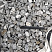 Kamenclub.ru: Щебень галтованный черный (мрамор) фр.40-70 мм.  купить в Воронеже мрамор черный с белыми прожилками, черный, белый щебень галтованный округлый 13500 руб/т   фото КАМЕНЬ КЛУБ