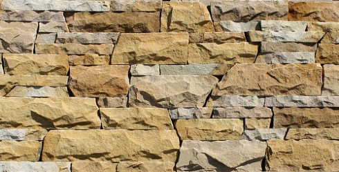 Kamenclub.ru: Песчаник плитка (Ацтека) art PSG-L-06  купить в Воронеже    2600 руб/кв.м   фото КАМЕНЬ КЛУБ