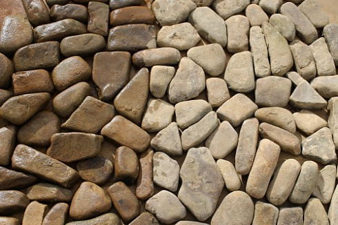 Kamenclub.ru: Песчаник брусчатка  купить в Воронеже    5 500 руб/т   фото КАМЕНЬ КЛУБ