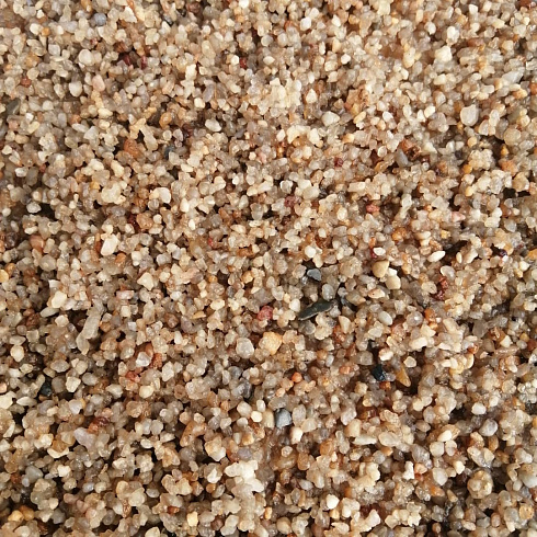 Кварцевый песок сухой фракцинированный фр. 1,6-4 мм.  купить в Воронеже фото Камень Клуб