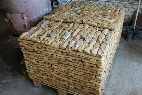 Kamenclub.ru: Песчаник (плитка) art PSG-5-02  купить в Воронеже    2400 руб/кв.м   фото КАМЕНЬ КЛУБ