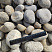 Kamenclub.ru: Галька речная окат (серо-белая) фр. 70-120 мм купить  в Воронеже галька галечник бело-серая, серо-белая, серая, белая речная природная галька  8000 руб/т   фото КАМЕНЬ КЛУБ