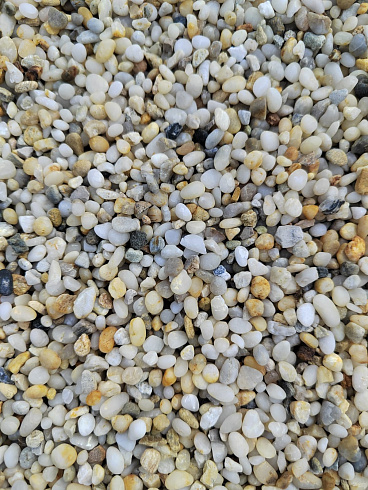 фото Галька крымская жемчужная фр. 3-5 мм. купить в Воронеже  в интернет-портале КАМЕНЬ КЛУБ