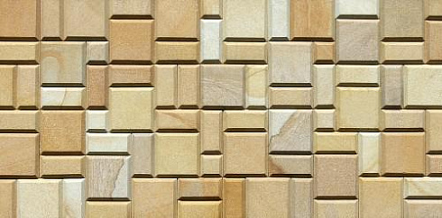 Kamenclub.ru: Песчаник (Римская кладка) art PSG-L-02  купить в Воронеже    3750 руб/кв.м   фото КАМЕНЬ КЛУБ