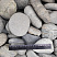 Kamenclub.ru: Галька речная окат (темно-серая) фр. 70-150 мм. купить  в Воронеже галька речная темно-серая, синяя, серая речная галька округлая  8000 руб/т   фото КАМЕНЬ КЛУБ