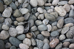 Kamenclub.ru: Галька речная окат (ассорти) фр. 50-100 мм. купить  в Воронеже галька природная округлая серая белая черная серая коричневая синяя галька речная окатанная округлая 6200 руб/т   фото КАМЕНЬ КЛУБ