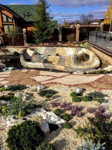 Kamenclub.ru: Песчаник брусчатка (Готика) art PSK-L-01  купить в Воронеже    2600 руб/кв.м    фото КАМЕНЬ КЛУБ