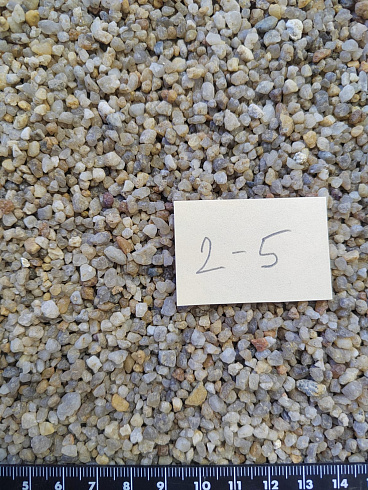 Кварцевый песок для площадок фр. 2-5 мм.  купить в Воронеже фото Камень Клуб