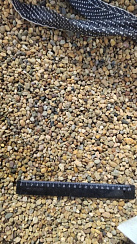 Kamenclub.ru: Галька окат (серо-желтая) фр.5-10 мм. купить  в Воронеже галька речная рыжий, желтый, рыжий, серо-желтый речная окатанная галька декоративная 5000 руб/т   фото КАМЕНЬ КЛУБ