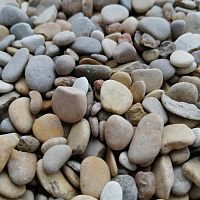 Галька каспийская фр. 3-10 мм.  купить в Воронеже фото Камень Клуб