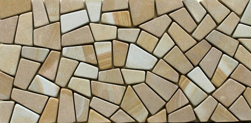 Kamenclub.ru: Песчаник брусчатка (Готика) art PSG-L-01  купить в Воронеже    2300 руб/кв.м   фото КАМЕНЬ КЛУБ