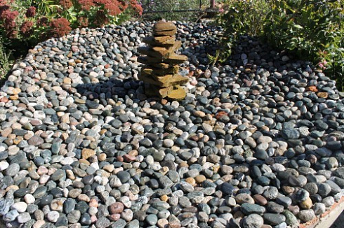 Kamenclub.ru: Галька окат (цветная картошка) фр. 50-100 мм. купить  в Воронеже галька природная окатанная серый белый цветной синий темно-серый коричневый округлый галечник окатанный 6800 руб/т   фото КАМЕНЬ КЛУБ