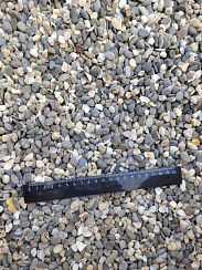 Галька крымская прибрежная фр. 5-10 мм.  купить в Воронеже фото Камень Клуб