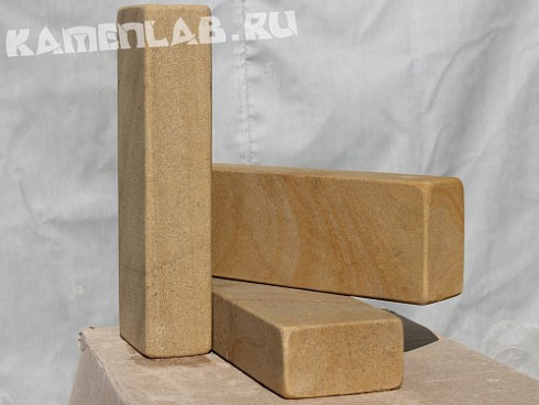 Kamenclub.ru: Бордюр садовый (песчаник) art PSG-B-01  купить в Воронеже    500 руб за 1 мп   фото КАМЕНЬ КЛУБ